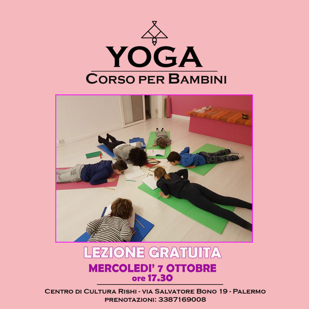 Yoga per Bambini – lezione gratuita